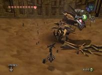 une photo d'Ã©cran de The Legend of Zelda - Twilight Princess sur Nintendo Gamecube